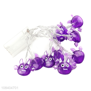 Low price cute cartoon PVC light string party decoration