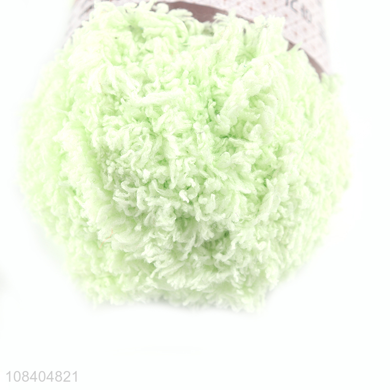 Hot products plush polyester yarn for knitted