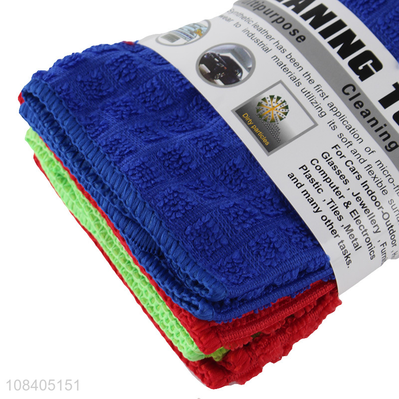 Factory supply 5 pieces multifunctional dish cloths cleaning towel set