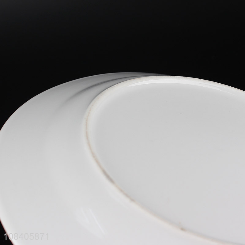 Most popular ceramic household dinnerware plate for sale