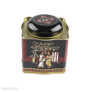 Yiwu market tea coffee storage gift tin container packaging <em>cans</em>