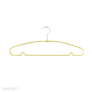 Best selling durable metal clothes hanger shirt hanger dress hanger