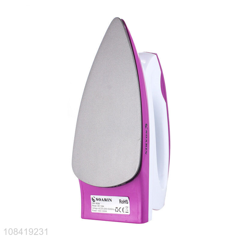 Wholesale price dry ironing iron handheld portable iron