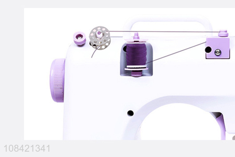 Hot selling household lock stitch portable sewing machine