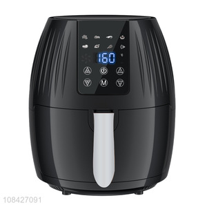 High quality 1300W 4.5L USA plug air fryer with non-stick basket