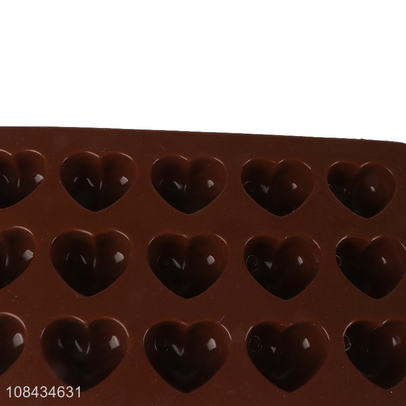 Popular products heart shape silicone chocolate mould