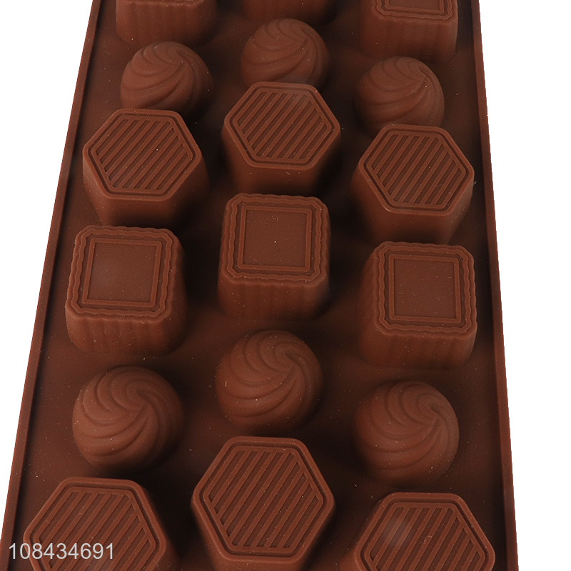 Top selling silicone reusable chocolate mould for household