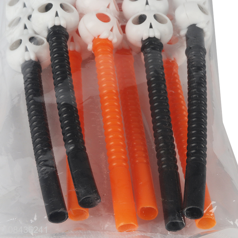 China wholesale party supplies Halloween drinking straw