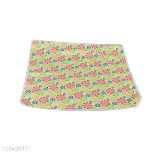 Best selling floral print cleaning towels microfiber cleaning cloths for kitchen