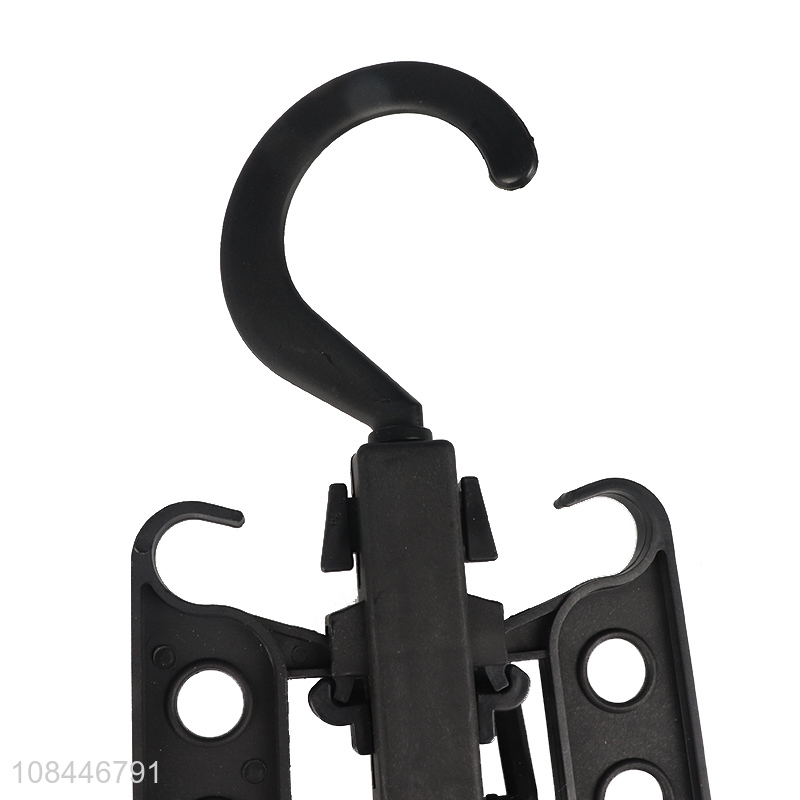 New products black space saving bedroom clothes hanger