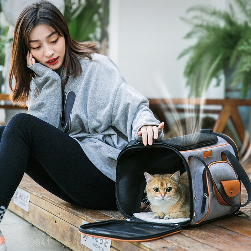 New arrival large capacity pets carrier bag for outdoor