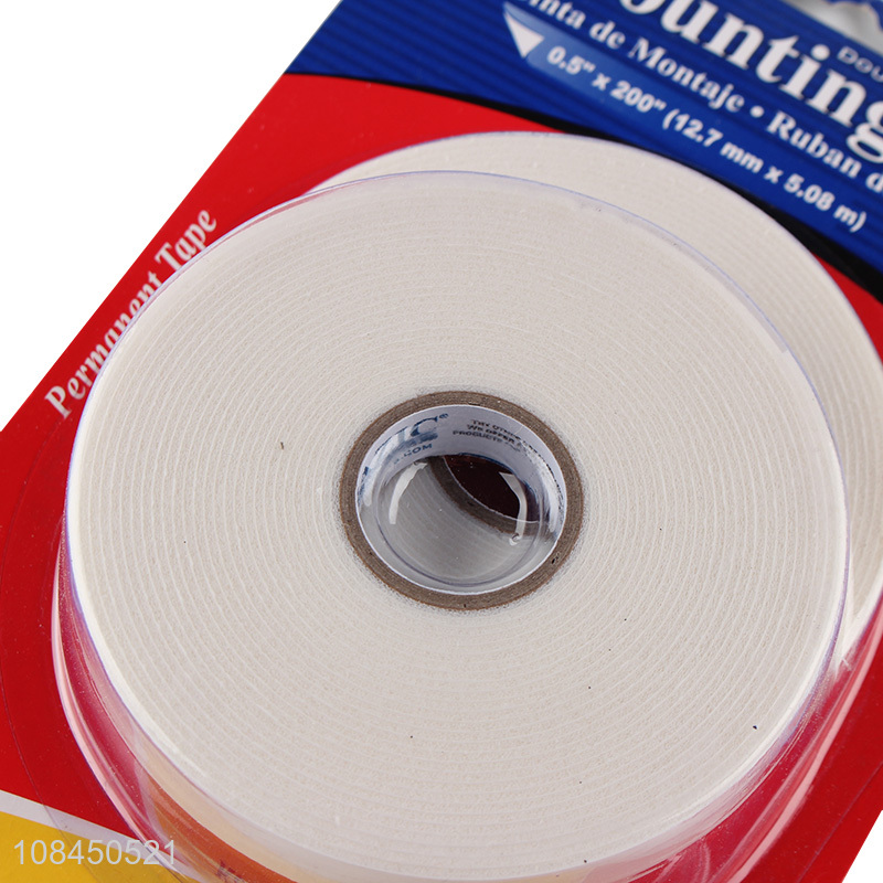 China wholesale white pe foam mounting tape adhesive tape