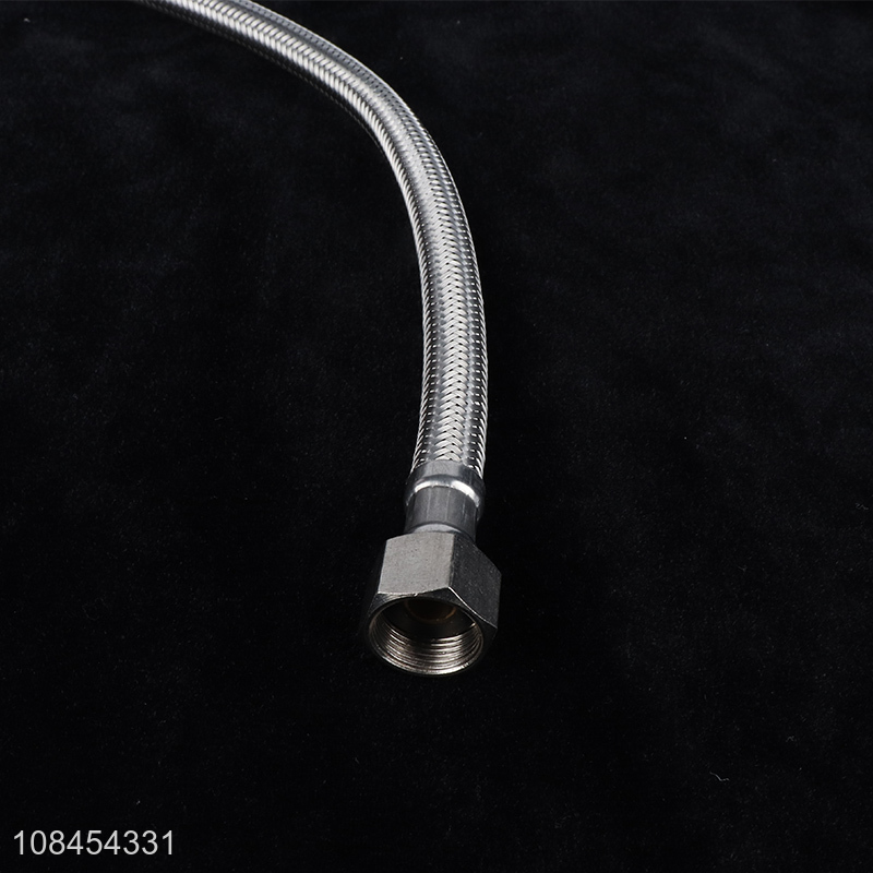 Factory wholesale stainless steel flexible hose for kitchen bathroom