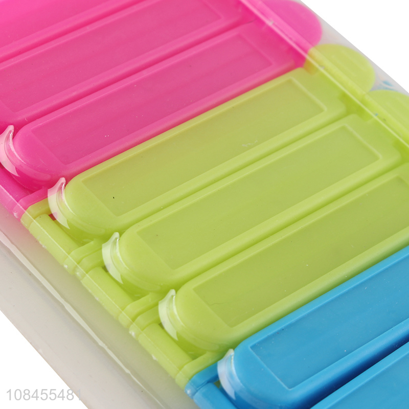 Factory price plastic food sealing bag clips for kitchen