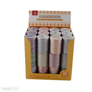 Yiwu direct sale DIY hand account supplies paper adhesive tapes