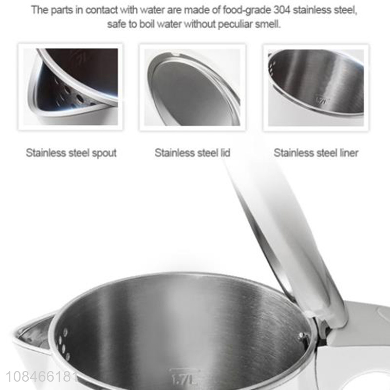 Factory supply stainless steel electric tea kettle water kettle
