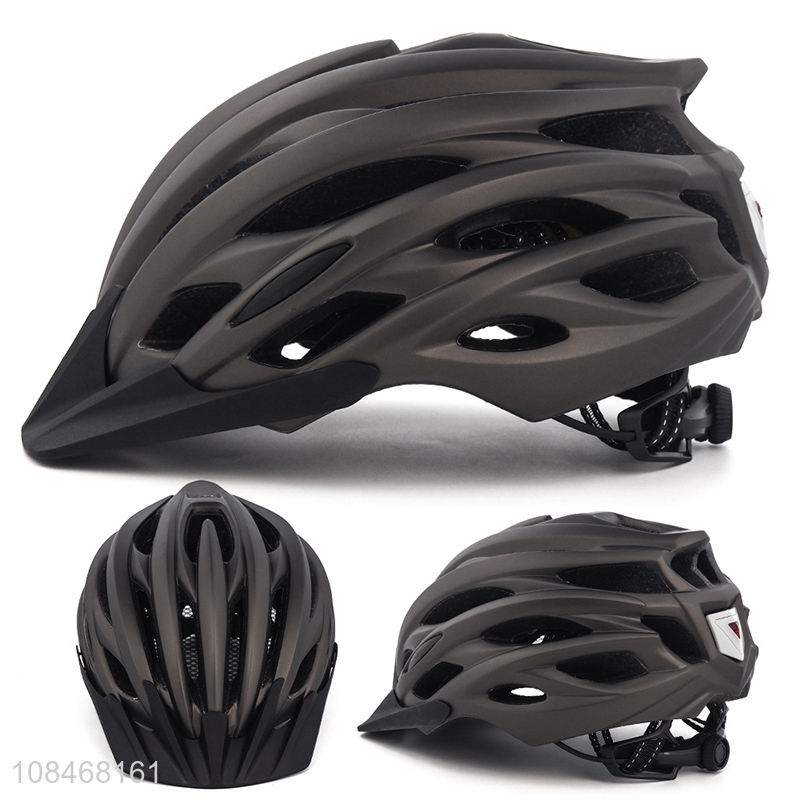 High quality adult mountain bike helmet men women bike helmet with back light