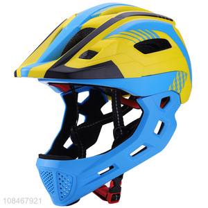 Factory price kids bike helmet full face scooter helmet child bike helmet