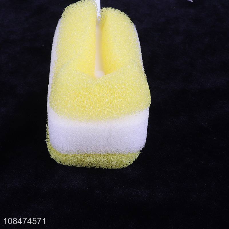 China market plastic sponge brush cleaning cup brush