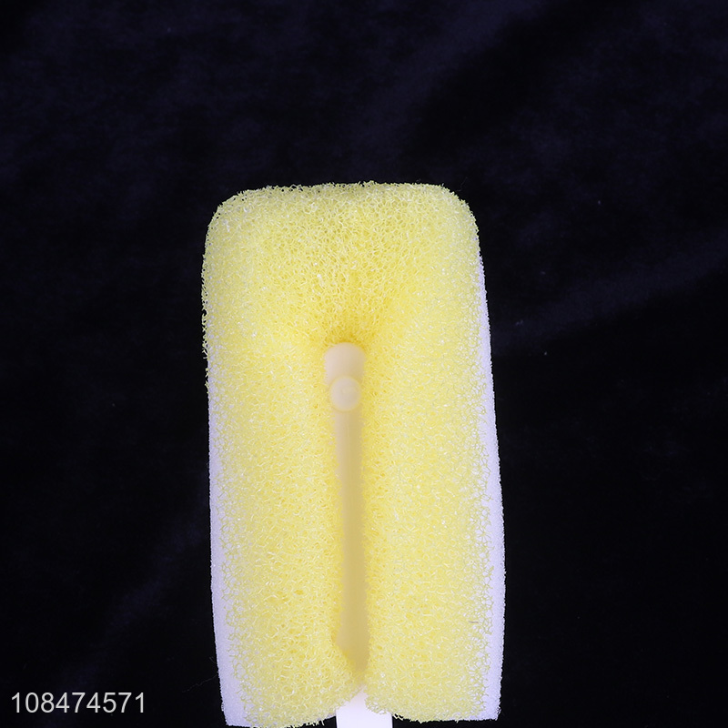 China market plastic sponge brush cleaning cup brush