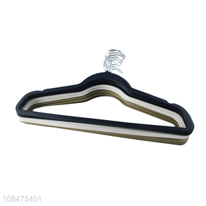 New design heavy duty clothes hangers anti-slip coat hanger