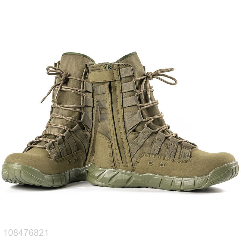 Factory supply anti-slip outdoor hiking boots hunting boots for sale