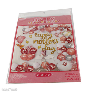 Wholesale happy mother's day foil balloon inflatable party wall decor