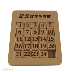 Hot items number klotski games desktop educational toys