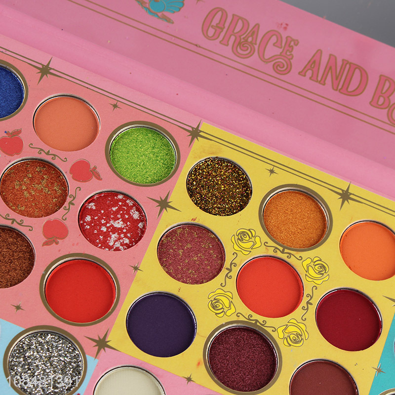 Online wholesale 54 color makeup DIY eyeshadow toys