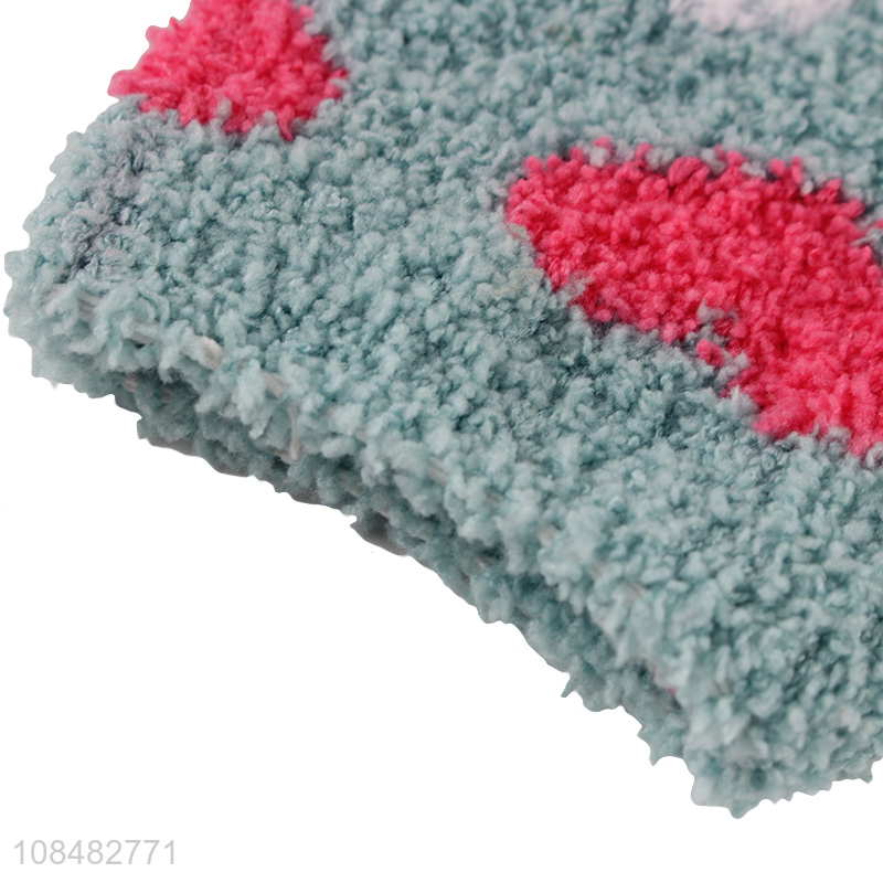 China imports fuzzy floor socks coral fleece socks for women