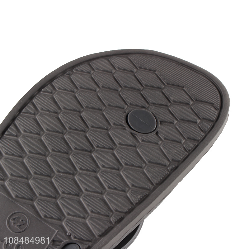 Good wholesale price simple flip flops summer beach slippers
