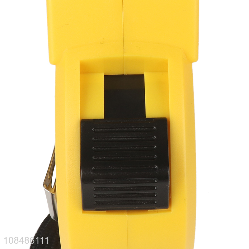 Wholesale portable retractable tape measure with ABS plastic case