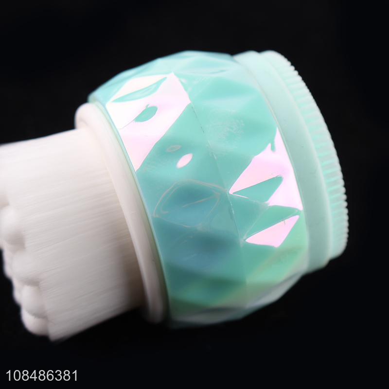 Hot products double-sided soft facial cleansing brush for sale