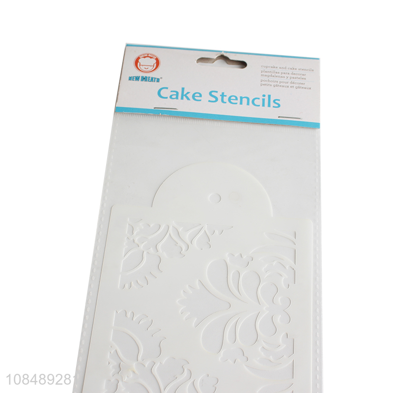 China factory diy baking tools cake art stencil for decoration