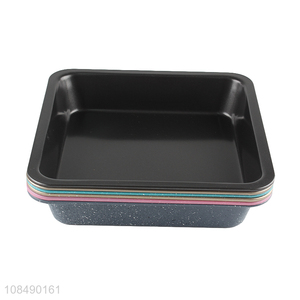 High quality food-grade square cake baking plate for sale