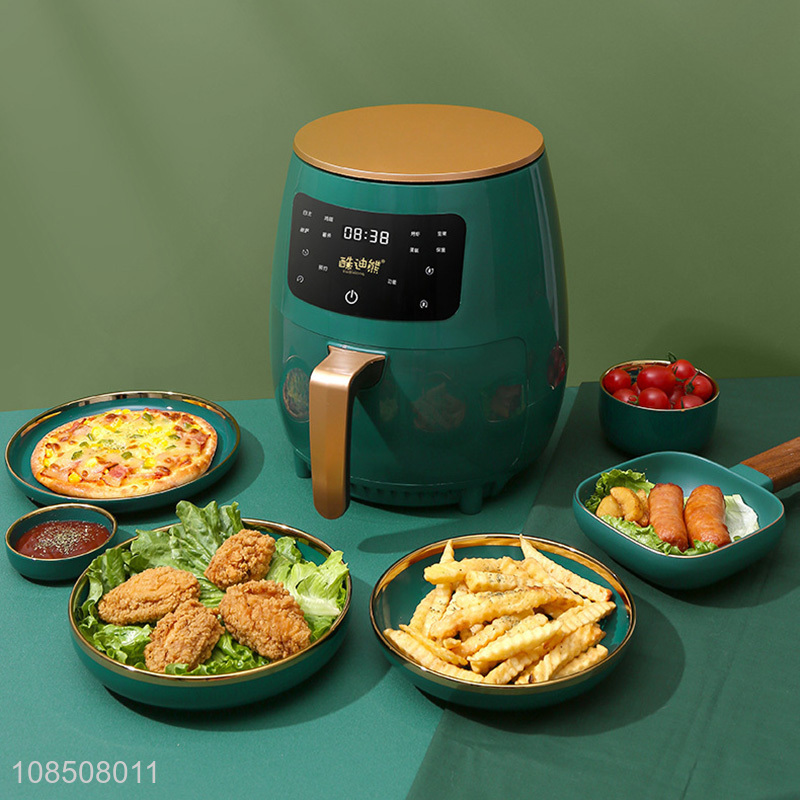 Wholesale 1200W 4.5L household multi-function touch screen air fryer oven