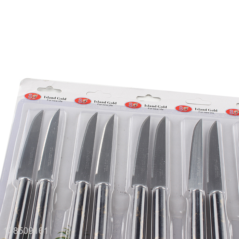 Yiwu factory stainless steel fruit knife vegetable knife for kitchen