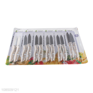 Latest products stainless steel kitchen fruit knife set