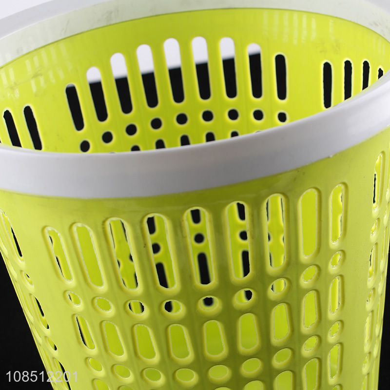 China products plastic hollow waste bin trash can for office
