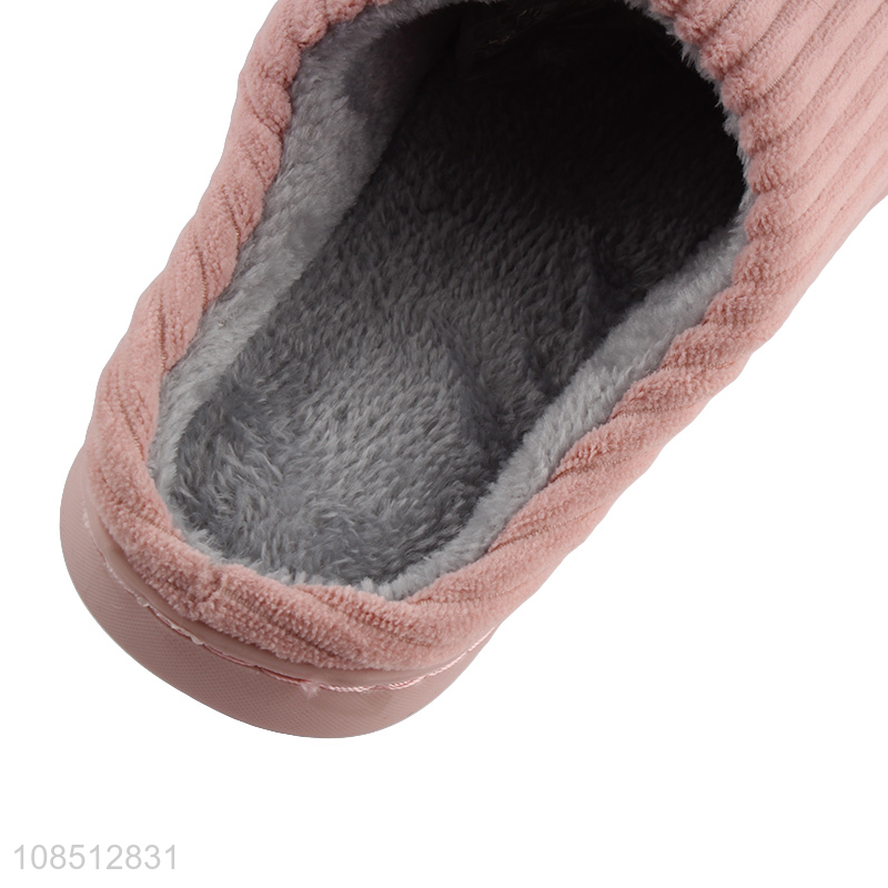 Wholesale winter slippers non-slip casual house slippers for women