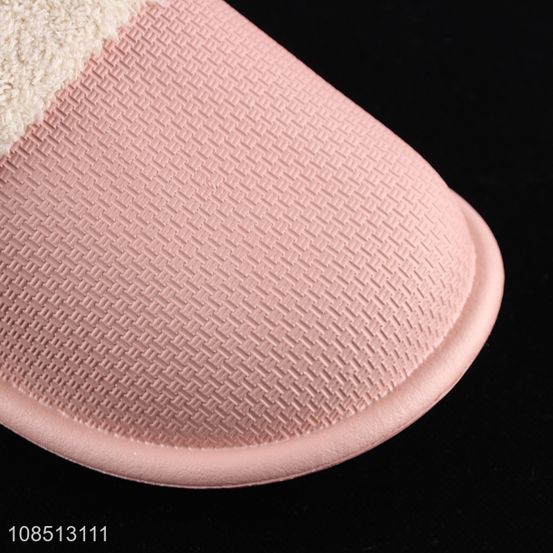 High quality women's winter home slides indoor slippers scuff slippers