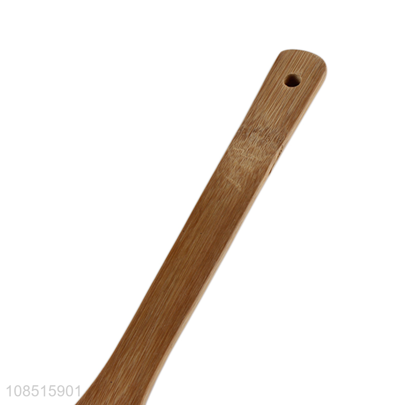 High quality bamboo cooking tool slotted spatula for cooking