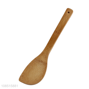 Factory wholesale bamboo kitchen utensils spatula for cooking