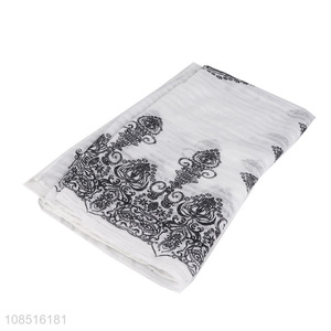 Good quality women scarf thin fashionable polyester scarf