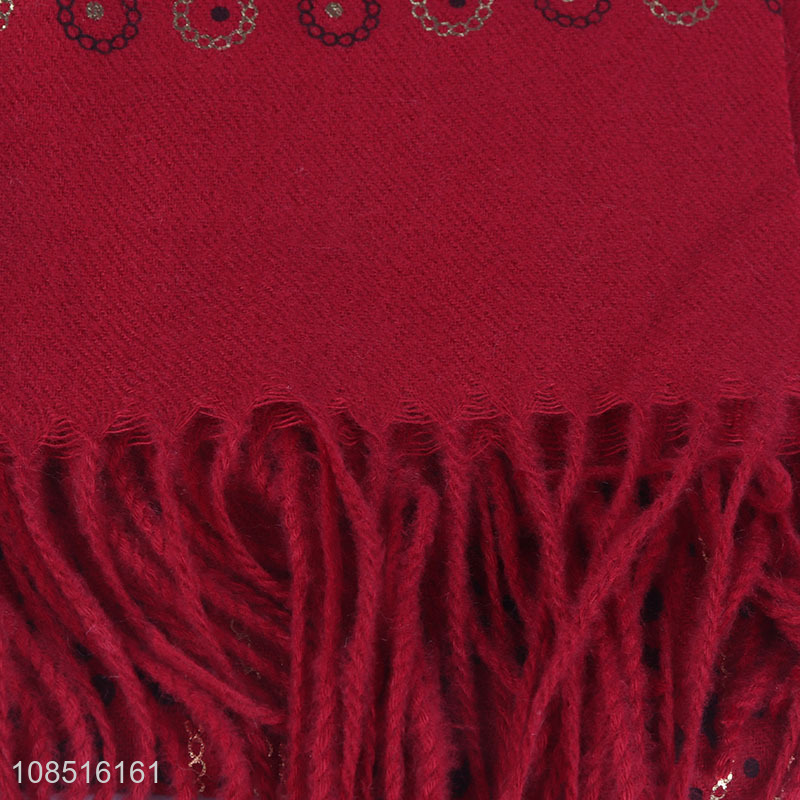 New arrival autumn winter polyester scarf shawl for women