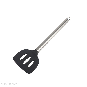 Wholesale nylon kitchen tools non-stick nylon slotted spatula for cooking