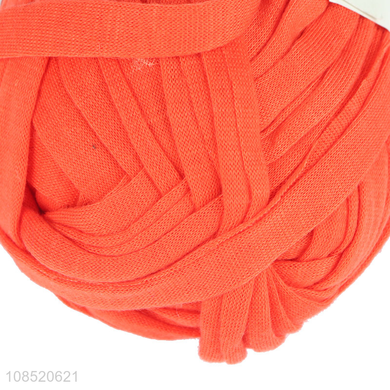 Cheap price handmade polyester knitting scarf knitting yarn