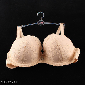 High quality women push-up bra supportive lace underwire
