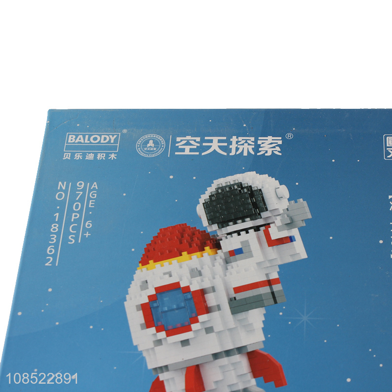 Good price astronaut buiding blocks set taikonaut building block kit