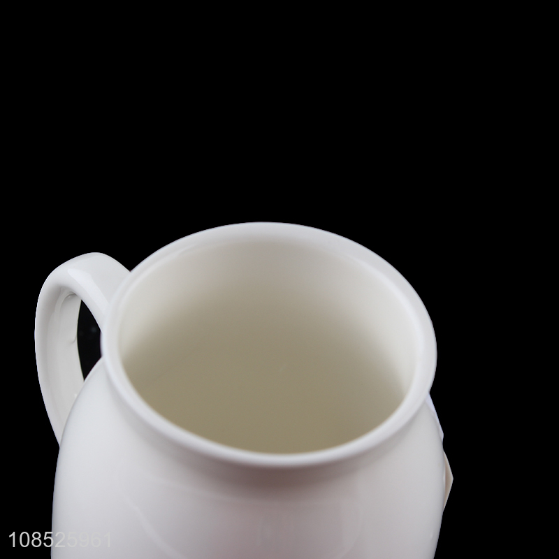 Wholesale ceramic water cup coffee mugs porcelain milk mugs